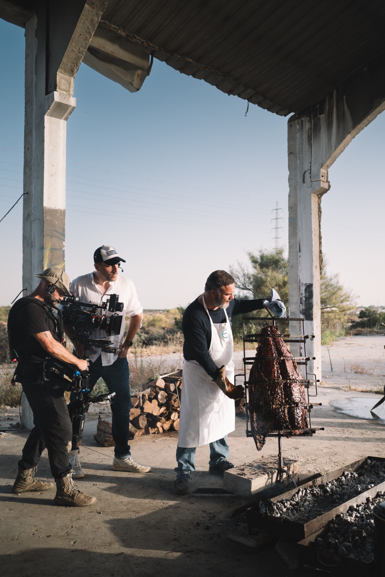 On location in El Puerto de Santa María, Spain.